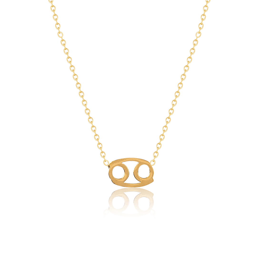 bianco rosso Necklaces Gold Cancer - Necklace cyprus greece jewelry gift free shipping europe worldwide