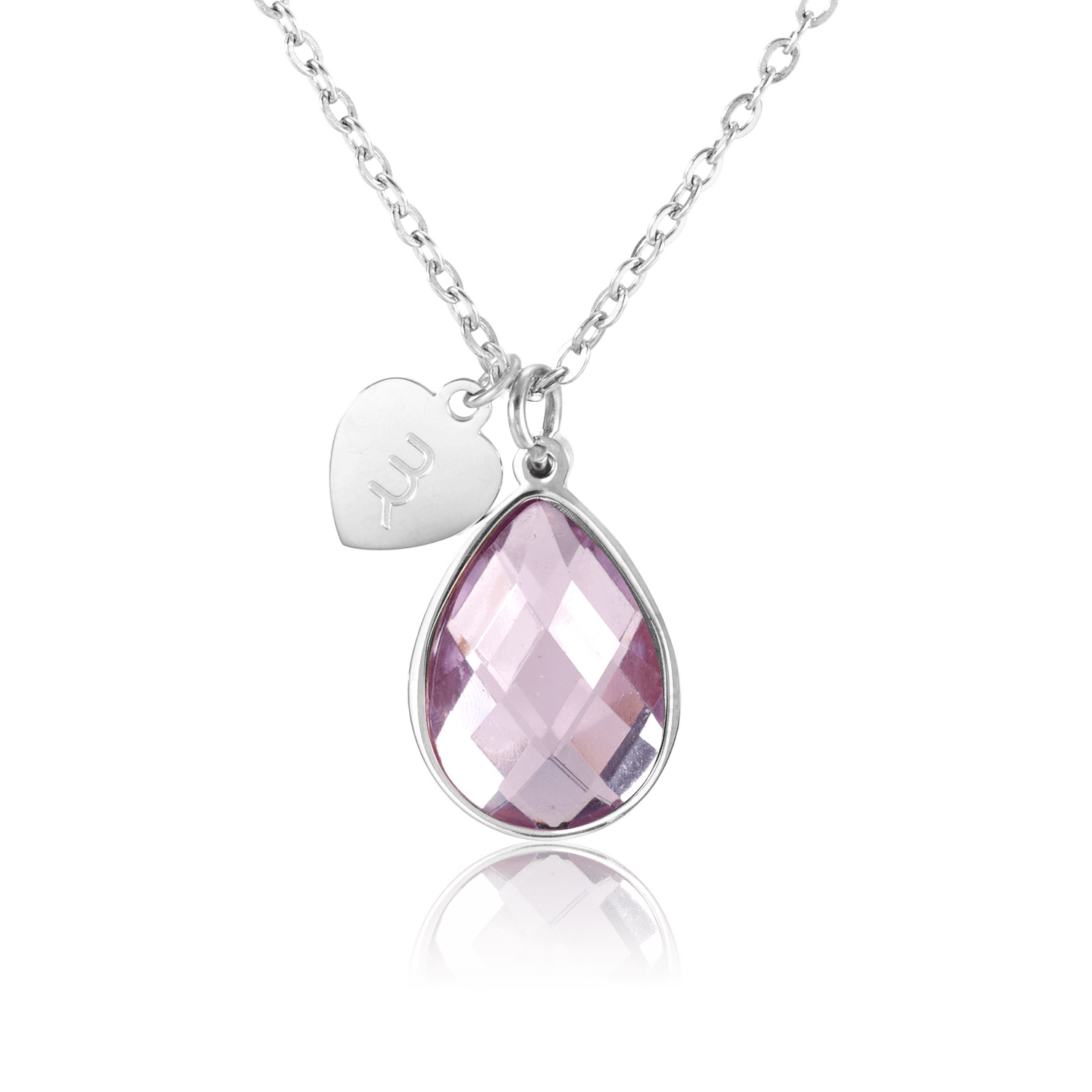 bianco rosso Necklaces Silver August Birthstone - Alexandrite cyprus greece jewelry gift free shipping europe worldwide