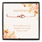 bianco rosso Bracelet Rose Gold / ΒΑΦΤΙΣΤΙΚΙΑ Eternity Bracelet - Cards Available cyprus greece jewelry gift free shipping europe worldwide