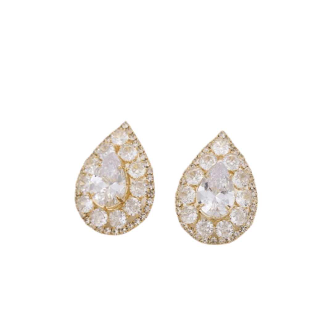bianco rosso Earrings Marseille Sparkling 18k Gold Plated cyprus greece jewelry gift free shipping europe worldwide