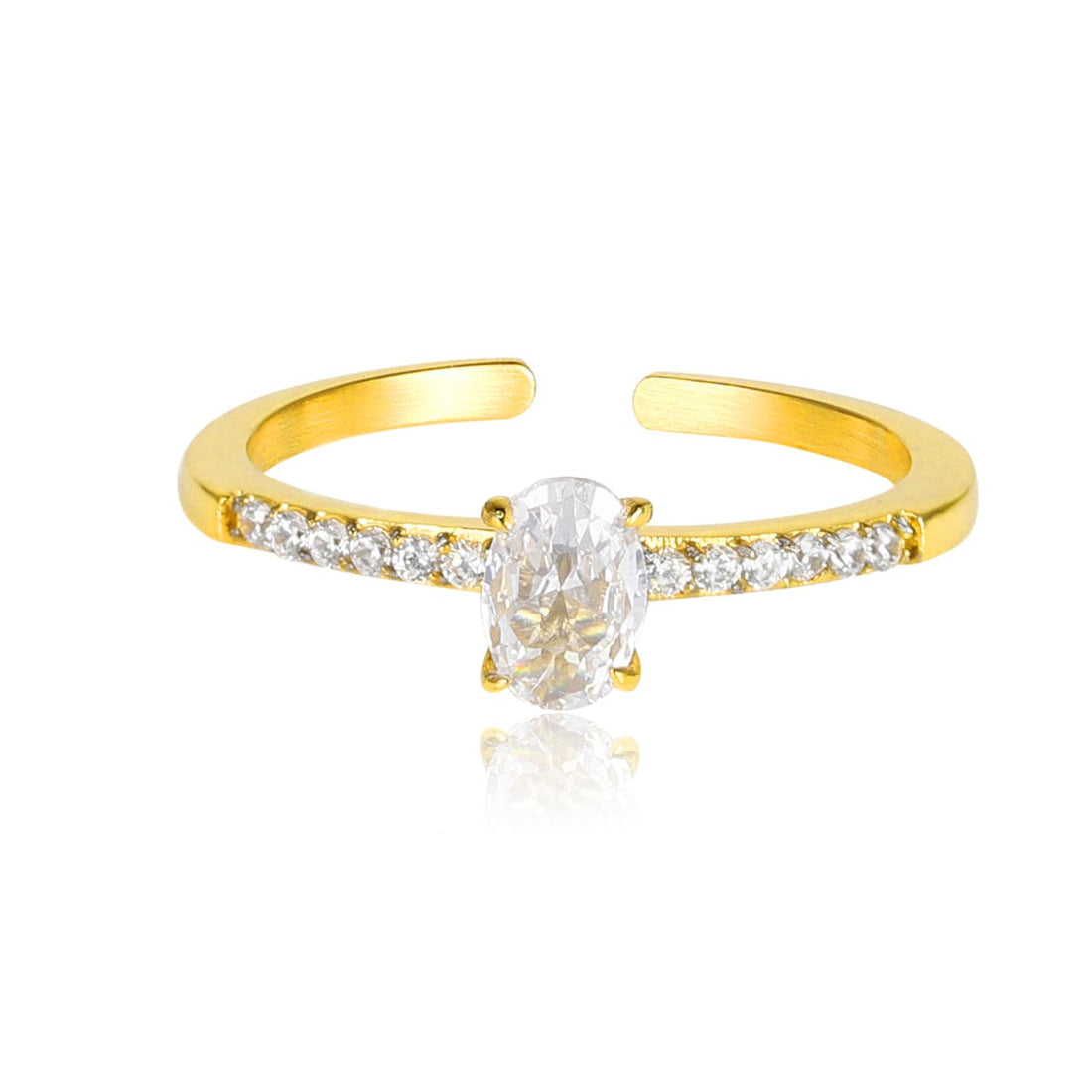 bianco rosso Rings Diamond Brilliance Infinity Ring cyprus greece jewelry gift free shipping europe worldwide