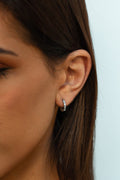 bianco rosso Earrings Calme Pavé Sparkle Earrings (YXE-1520) cyprus greece jewelry gift free shipping europe worldwide