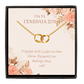 bianco rosso Necklaces For Your Birthday - Eternity Necklace cyprus greece jewelry gift free shipping europe worldwide