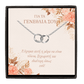 bianco rosso Necklaces For Your Birthday - Eternity Necklace cyprus greece jewelry gift free shipping europe worldwide