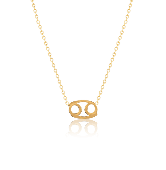 bianco rosso Necklaces Gold Cancer - Necklace cyprus greece jewelry gift free shipping europe worldwide