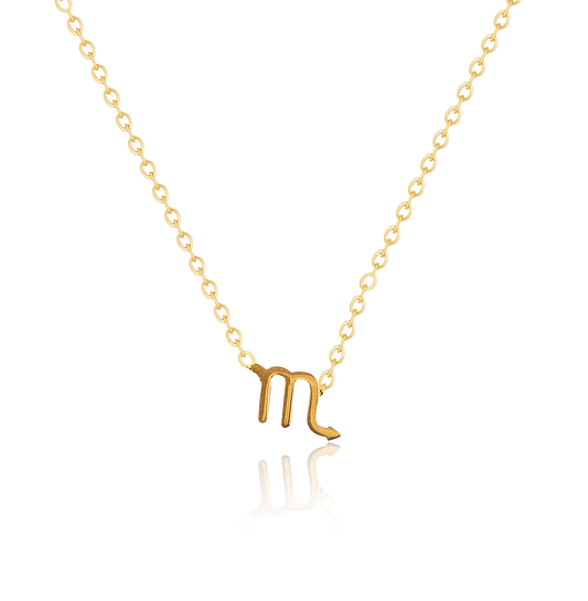 bianco rosso Necklaces Gold Scorpio - Necklace cyprus greece jewelry gift free shipping europe worldwide