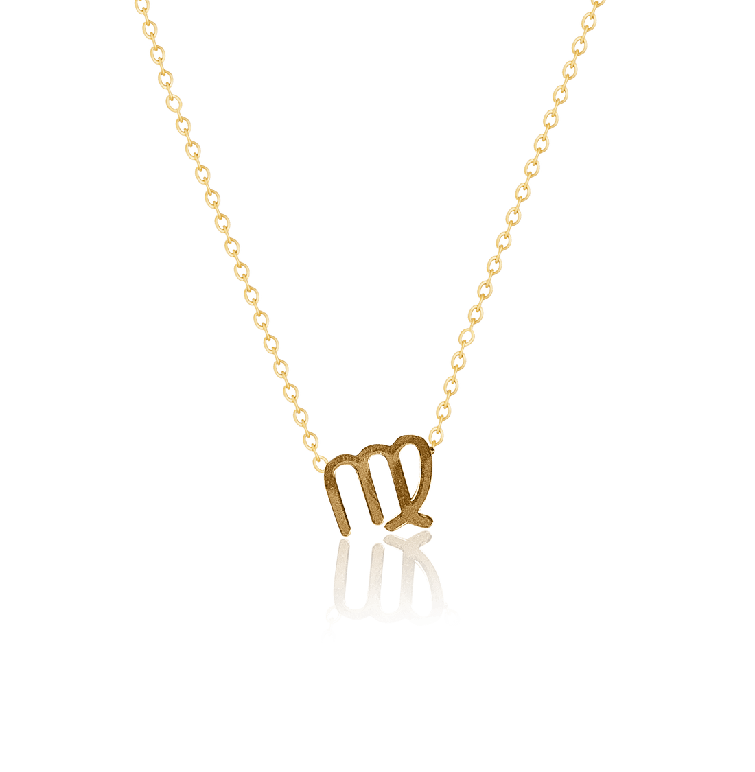 bianco rosso Necklaces Gold Virgo - Necklace cyprus greece jewelry gift free shipping europe worldwide