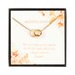 bianco rosso Necklaces Mother & Daughter - Eternity Necklace cyprus greece jewelry gift free shipping europe worldwide