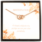 bianco rosso Necklaces Mother & Son - Eternity Necklace cyprus greece jewelry gift free shipping europe worldwide