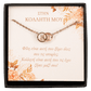 bianco rosso Necklaces Rose Gold / ΣΤΗ ΚΟΛΛΗΤΗ ΜΟΥ Eternity Necklace - Cards Available cyprus greece jewelry gift free shipping europe worldwide