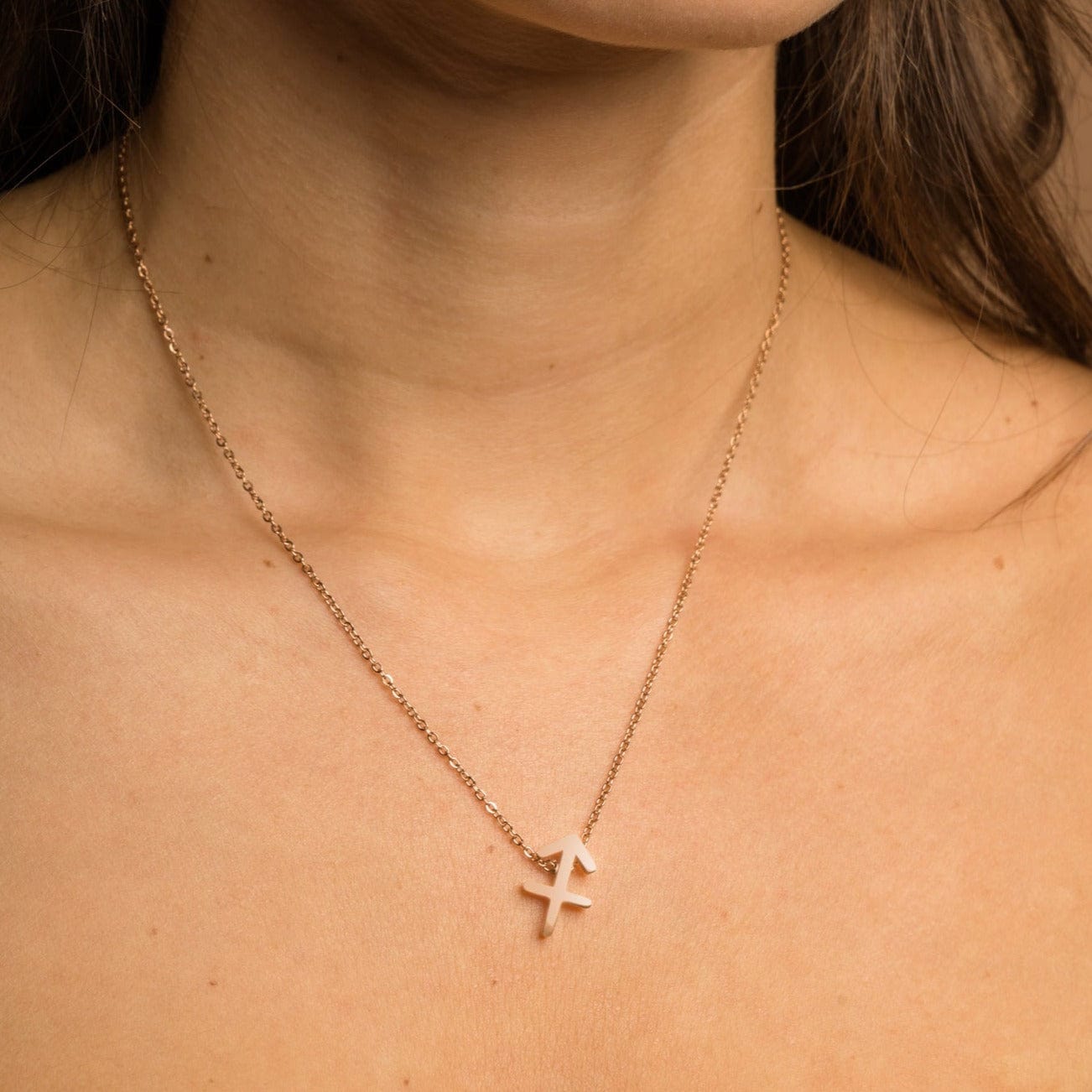 bianco rosso Necklaces Sagittarius - Necklace cyprus greece jewelry gift free shipping europe worldwide