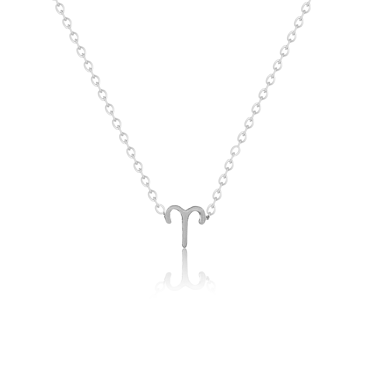 bianco rosso Necklaces Silver Aries - Necklace cyprus greece jewelry gift free shipping europe worldwide