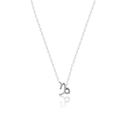 bianco rosso Necklaces Silver Capricorn - Necklace cyprus greece jewelry gift free shipping europe worldwide
