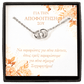 bianco rosso Necklaces Silver For Graduation - Eternity Necklace cyprus greece jewelry gift free shipping europe worldwide