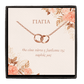 bianco rosso Necklaces To Grandmother - Eternity Necklace cyprus greece jewelry gift free shipping europe worldwide