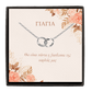 bianco rosso Necklaces To Grandmother - Eternity Necklace cyprus greece jewelry gift free shipping europe worldwide
