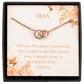 bianco rosso Necklaces To My Aunt - Eternity Necklace cyprus greece jewelry gift free shipping europe worldwide