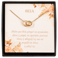 bianco rosso Necklaces To My Aunt - Eternity Necklace cyprus greece jewelry gift free shipping europe worldwide