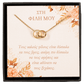 bianco rosso Necklaces To My Friend - Eternity Necklace cyprus greece jewelry gift free shipping europe worldwide