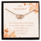 bianco rosso Necklaces To My Friend - Eternity Necklace cyprus greece jewelry gift free shipping europe worldwide