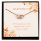 bianco rosso Necklaces To My Goddaughter - Eternity Necklace cyprus greece jewelry gift free shipping europe worldwide