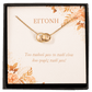 bianco rosso Necklaces Gold / ΕΓΓΟΝΗ Eternity Necklace - Cards Available cyprus greece jewelry gift free shipping europe worldwide