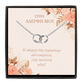 bianco rosso Necklaces To My Sister - Eternity Necklace cyprus greece jewelry gift free shipping europe worldwide