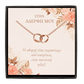 bianco rosso Necklaces To My Sister - Eternity Necklace cyprus greece jewelry gift free shipping europe worldwide