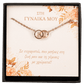 bianco rosso Necklaces To My Wife - Eternity Necklace cyprus greece jewelry gift free shipping europe worldwide