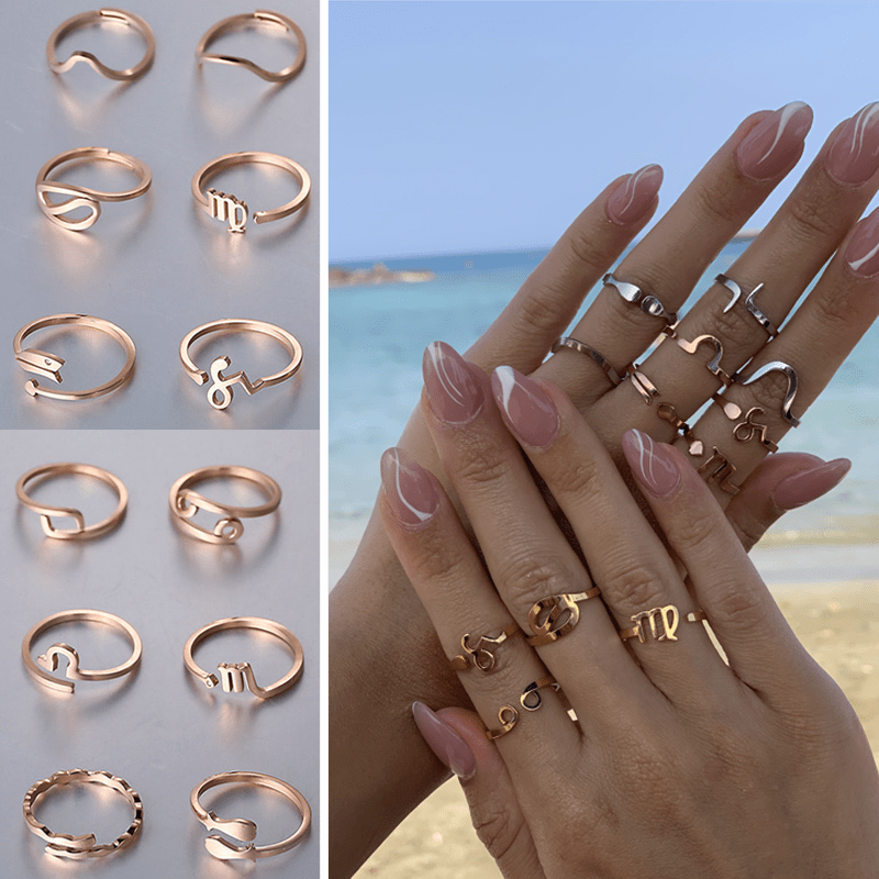 Bianco Rosso Watches Rings Rose Gold Aquarius - Ring rologia cyprus greece